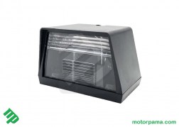 LUCE TARGA MEDIA RADEX per rimorchi trasporto cose e/o cassonati